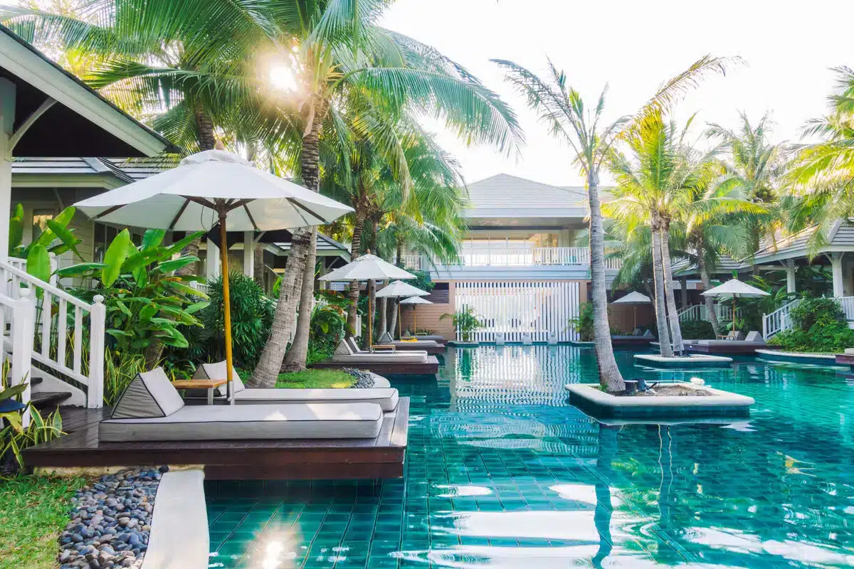 เครื่องทำน้ำร้อน สำหรับบ้านและรีสอร์ท วิลล่า